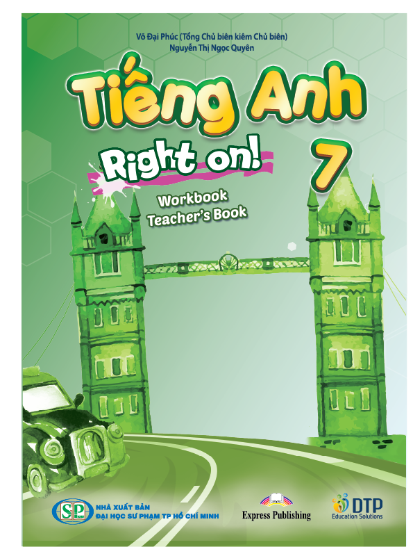 Tiếng Anh 7 Right On Workbook Teachers Book Sách Giáo Viên Bài Tập