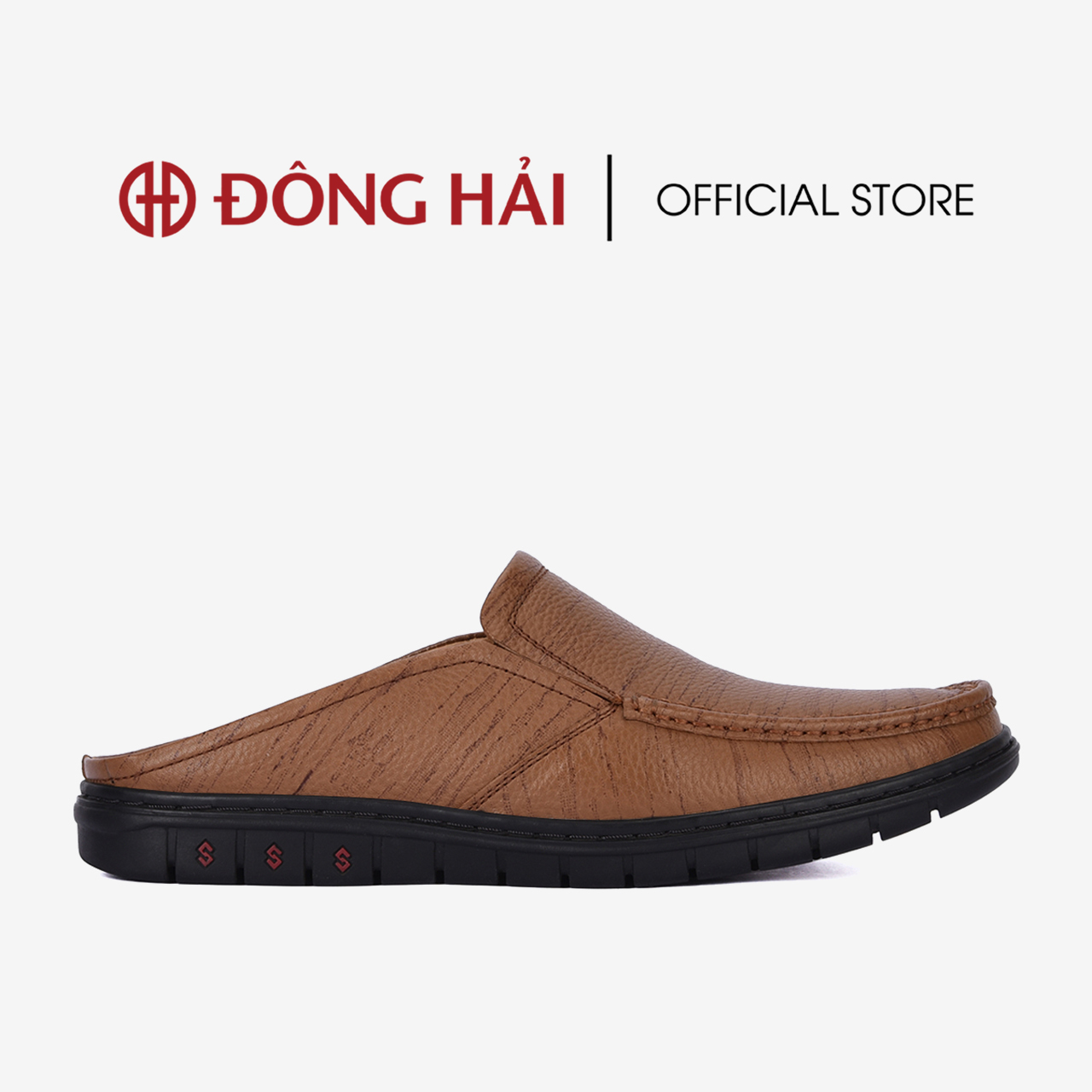 Dép Sapo Nam Đông Hải G1019 - Nâu Size 42