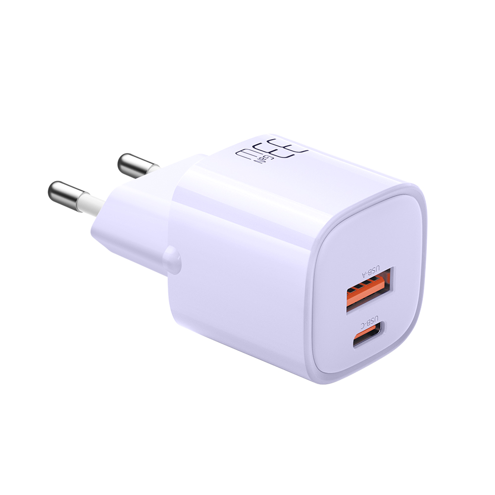 Cốc Sạc Nhanh Mcdodo Nano Series 33W PD+QC Dual Port Charger (Chân cắm tròn, Type-C + USB) (Hàng chính hãng)