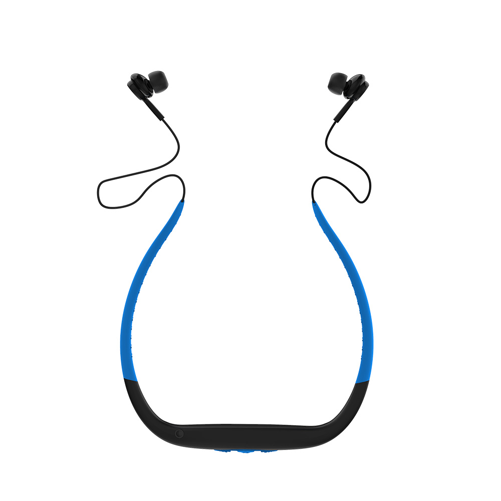 Tai Nghe Thể Thao Bluetooth 5.0 8Gb Đeo Cổ Và Chống Nước IPX8 Khi Bơi