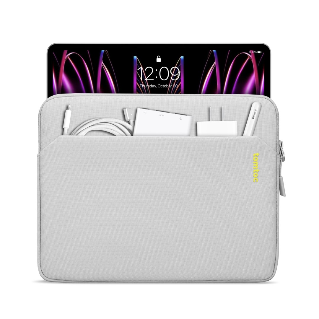 Túi Tomtoc (USA) Tablet Sleeve Bag cho iPad Pro 12.9 M2/M1 (6th/5/4/3rd Generation) 2022-2018 - A18B3 Hàng chínhg hãng