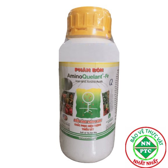 Phân bón lá Growmore AminoQuelant Fe 500ml Tăng cường Sắt