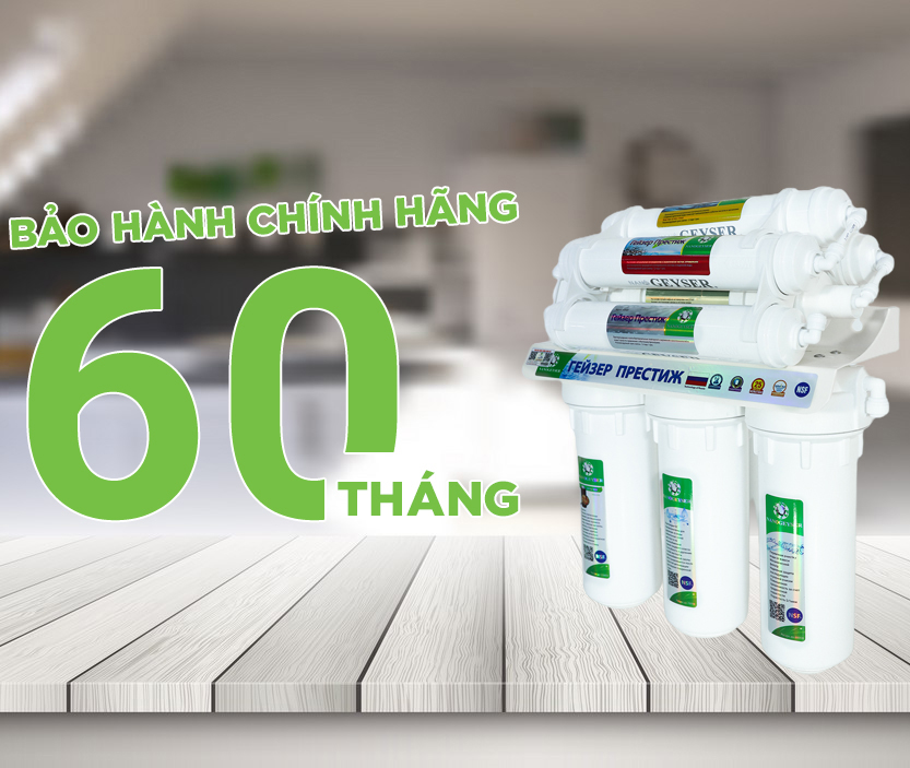 Máy lọc nước Nano Geyser ECO công nghệ lọc Nano - Hàng Chính Hãng