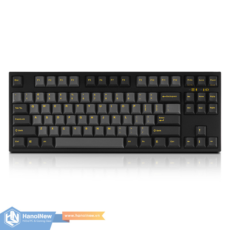 Bàn Phím Cơ Leopold FC750R PD BT Ash Yellow Bluetooth - Hàng chính hãng