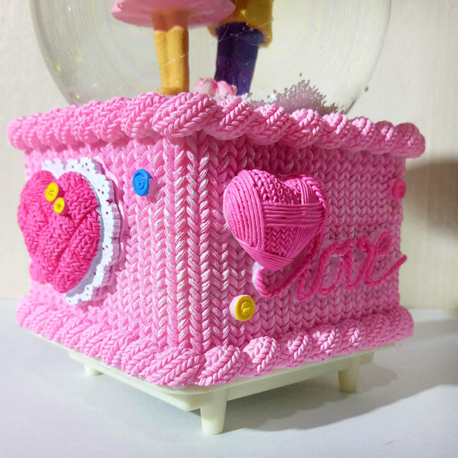 Hộp nhạc quả cầu cặp tình nhân