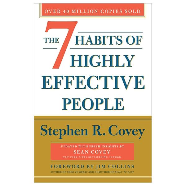 Sách ngoại văn: The 7 Habits Of Highly Effective People: 30th Anniversary Edition