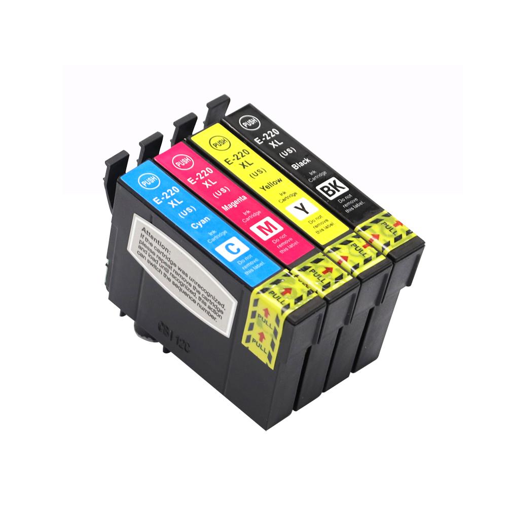 220 220XL T220 Hộp Mực Tương Thích Cho Epson XP-320 XP-420 XP-424 WF-2630 WF-2650 WF-2660 WF-2750 WF-2760