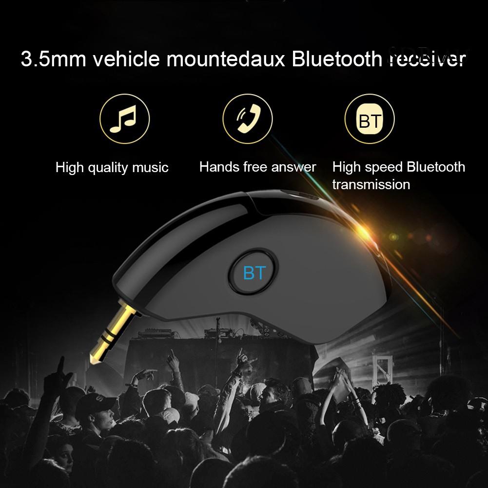 Thiết Bị Nhận Tín Hiệu Âm Thanh Bluetooth 5.0 3.5mm Chuyên Dụng Cho Xe Hơi