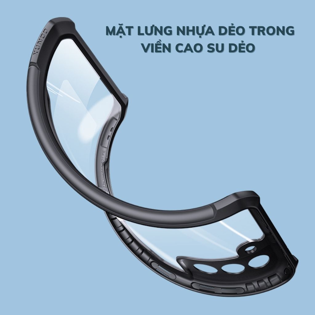 Ốp lưng Samsung S21 FE 5G trong suốt chống sốc chính hãng XUNDD, chống va đập, bảo vệ camera, siêu bền bỉ - Hàng nhập khẩu.