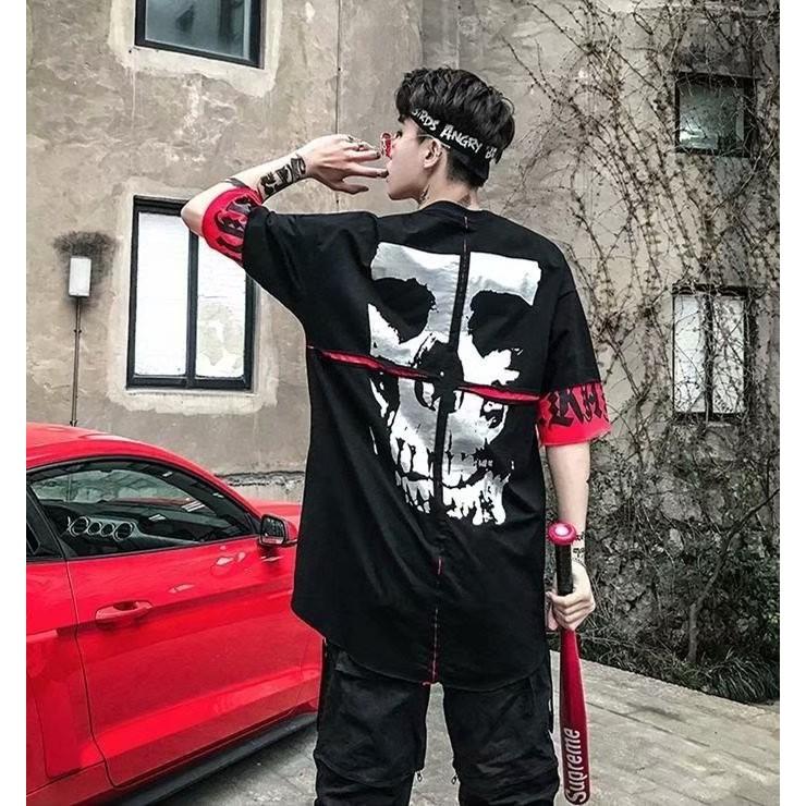 Áo Thun Nam Tay Ngắn Dáng Rộng