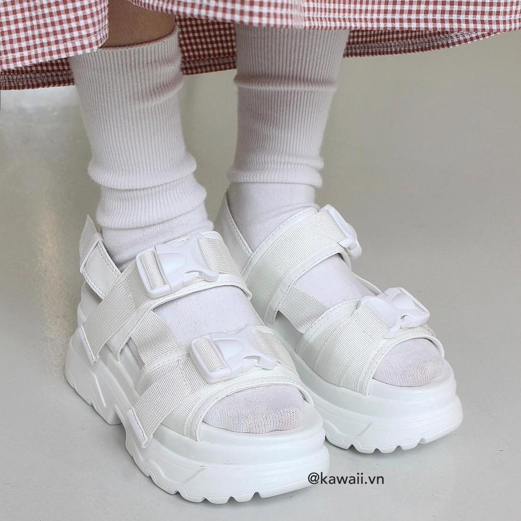 Giày BUCKLE SANDALS đế 6cm