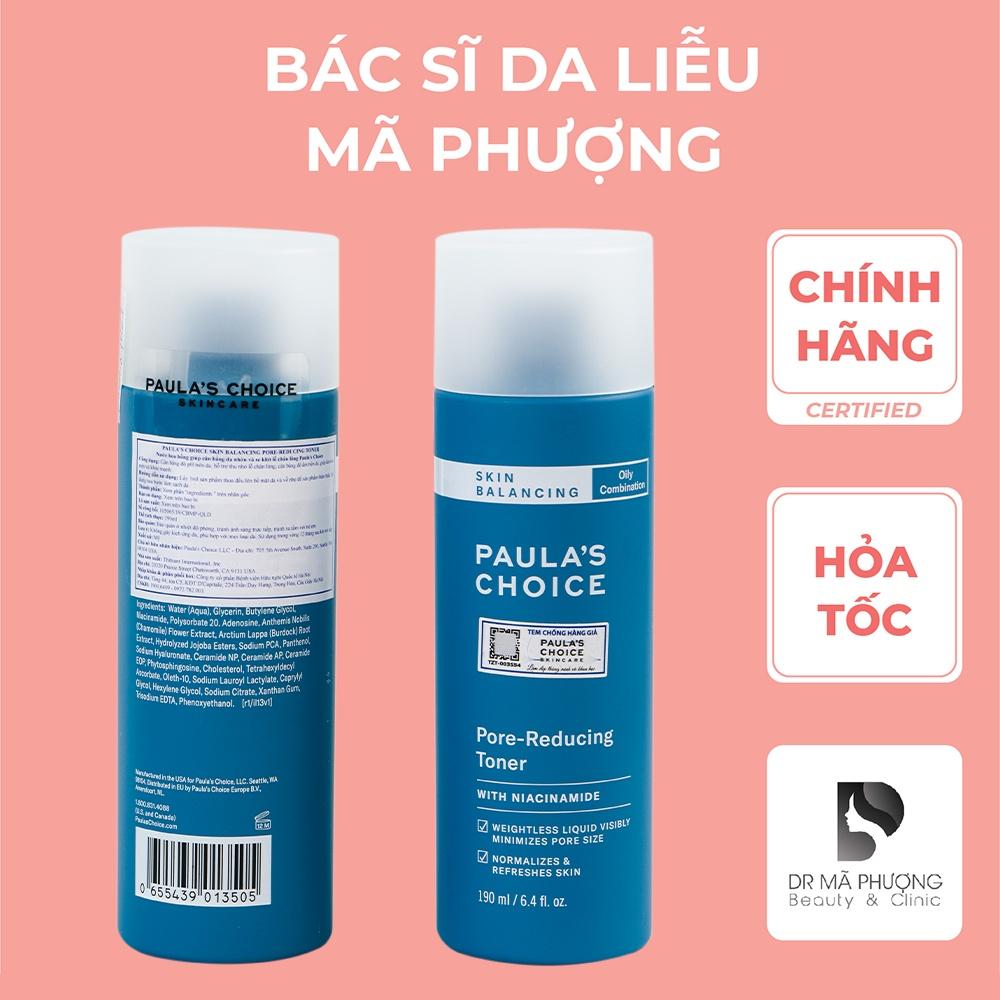 Toner cho da dầu mun Paula's Choice SKIN BALANCING PORE-REDUCING