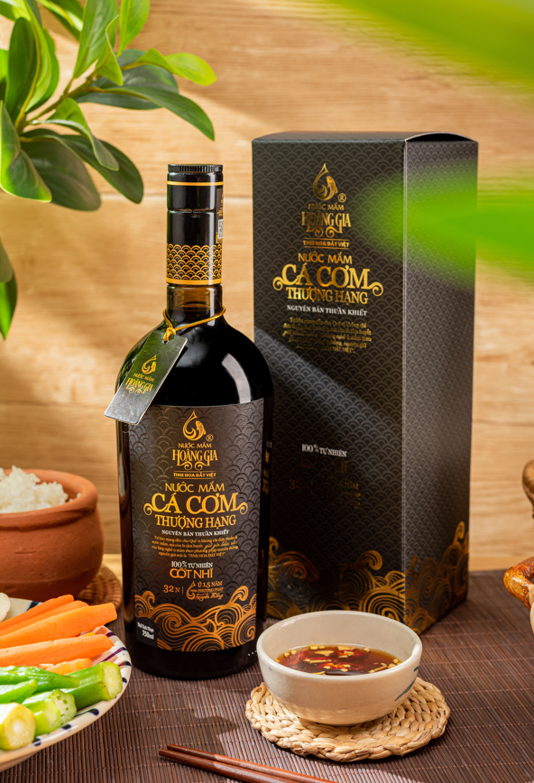 [Hộp giấy 500ml] Nước mắm cá cơm thượng hạng Hoàng Gia ủ chượp 1.5 năm – Quà tặng ẩm thực cao cấp​