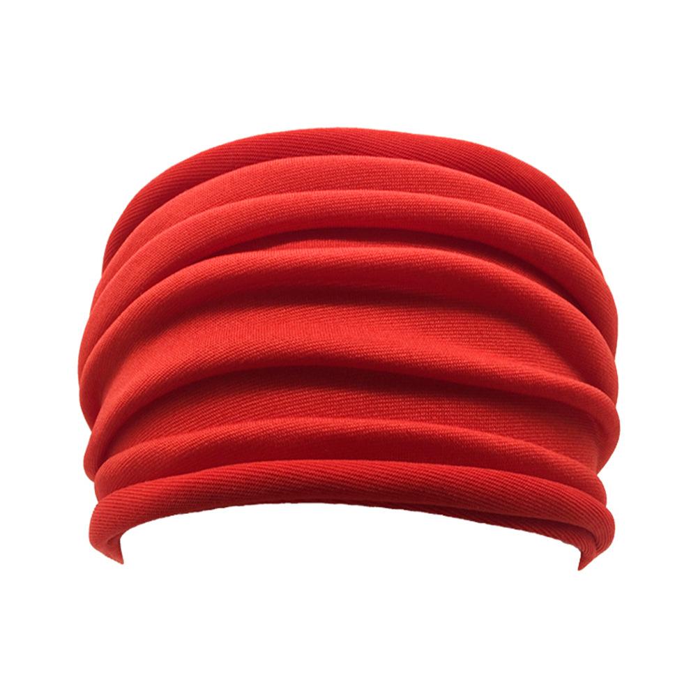 Đèn băng kéo dài thể thao Yoga Gym băng dây đeo Headband dành cho phụ nữ Băng đầu tóc Băng đàn hồi bao bọc Băng bóng rổ thể dục Color: light grey