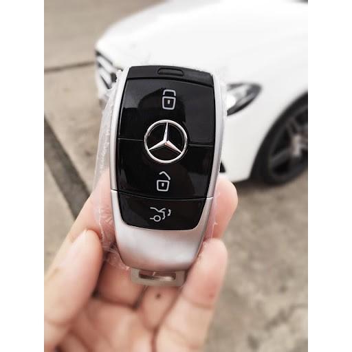 Bao Da Chìa Khóa ô tô MERCEDES - Da thật cao cấp - Khắc tên &sđt chủ xe - Giá tận xưởng