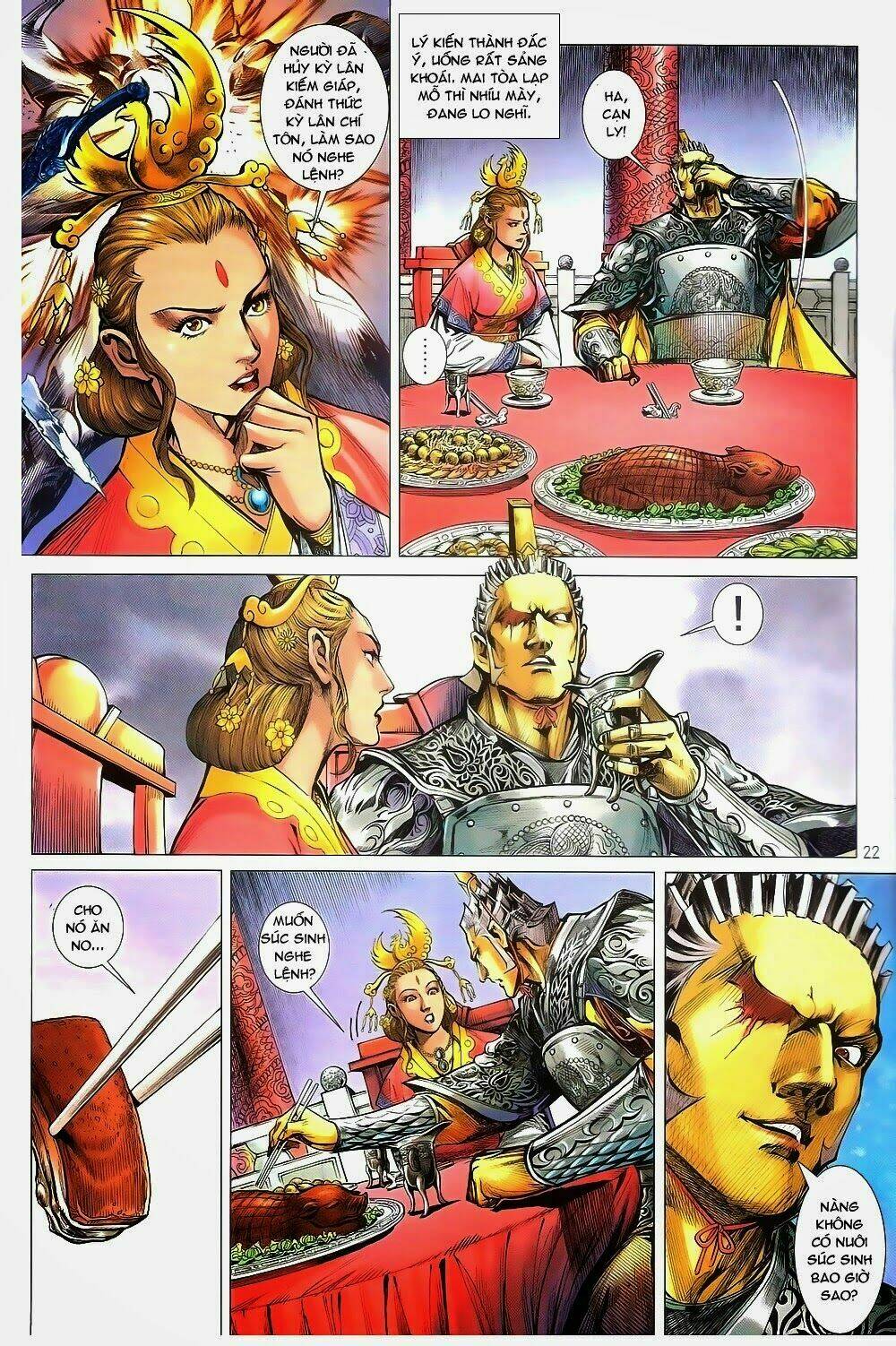 thiết tướng tung hoành (cựu tác) chapter 162 22