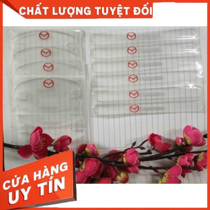 Bộ 10 Miếng dán Silicon chống xước hõm , tay nắm cửa ô tô  H