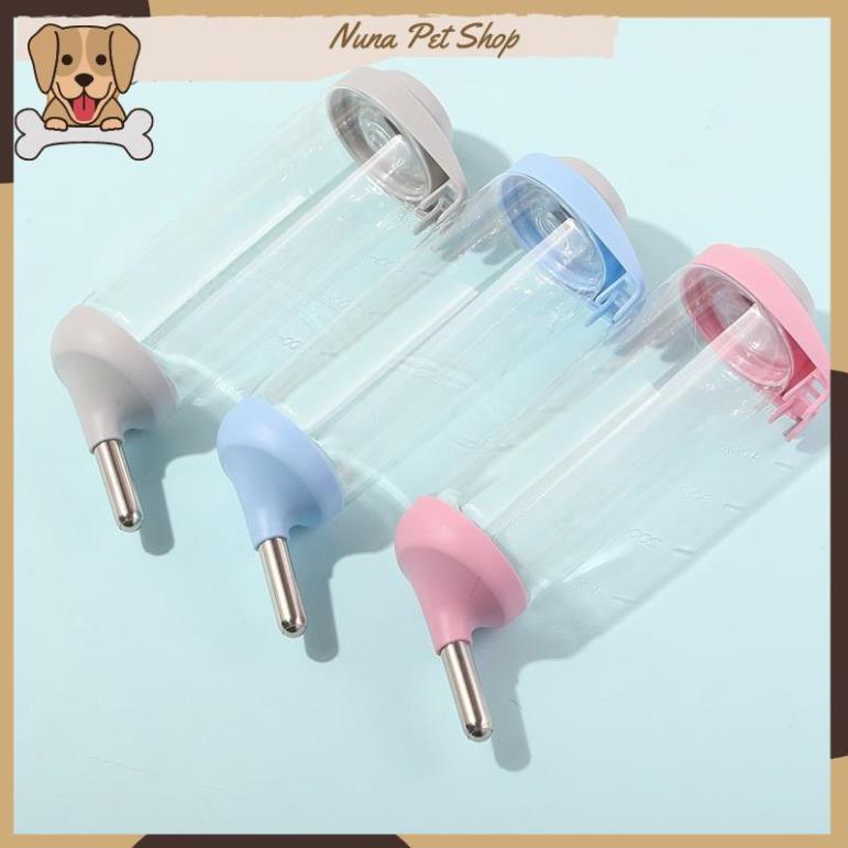 Bình nước tự động gắn chuồng cho thú cưng 500ml