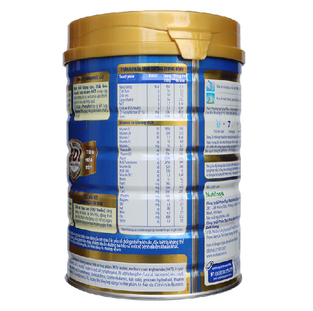Sữa Grow Plus xanh 900g công thức FDI độc quyền của Nutifood Thụy Điển giúp trẻ biếng ăn tăng cân hiệu quả. Tặng khăn mặt mềm mịn cho bé.
