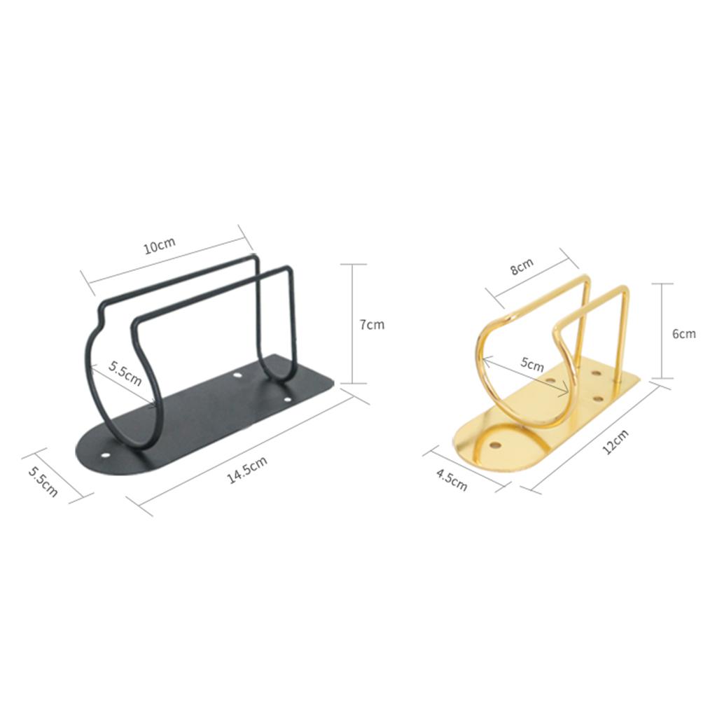 4Pcs Hair Holder Barber Hairstylist Tools Rack Trimmer Stand Sturdy