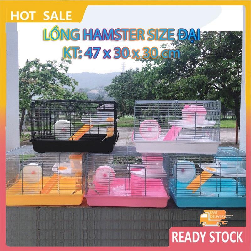 Lồng nuôi chuột hamster size đại 47 x 30 x 30 cm