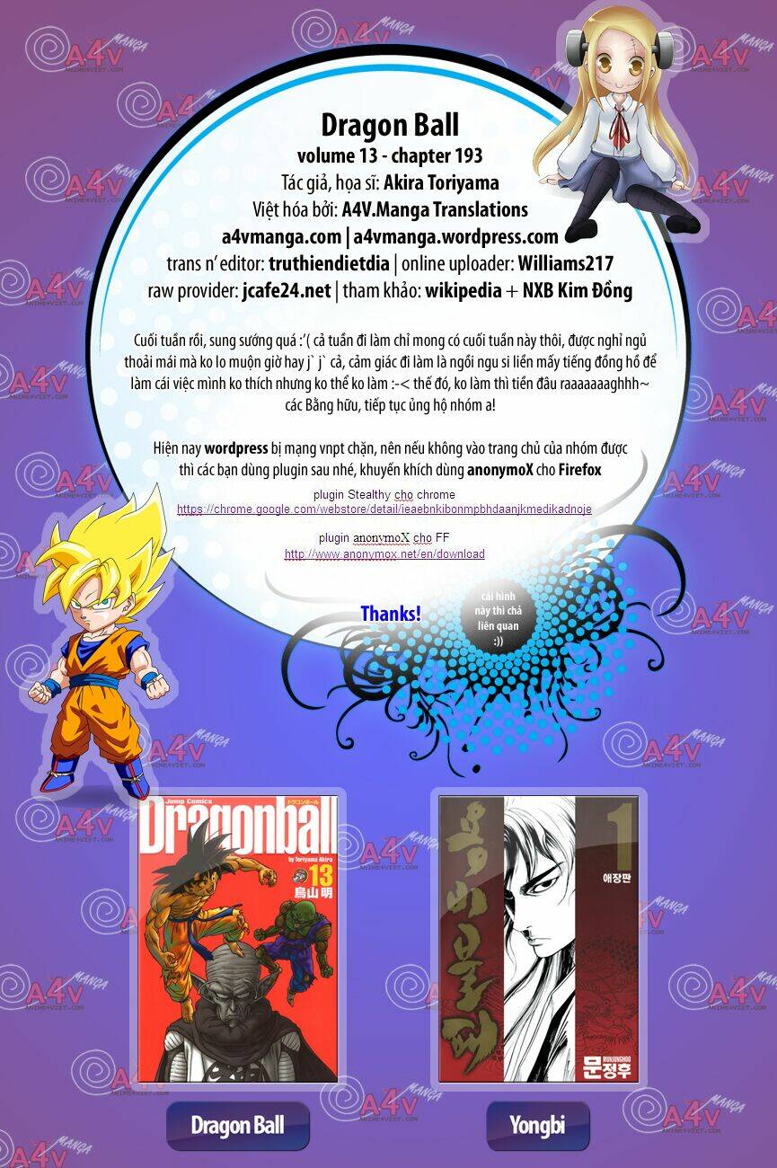 dragon ball - bảy viên ngọc rồng chapter 193 1