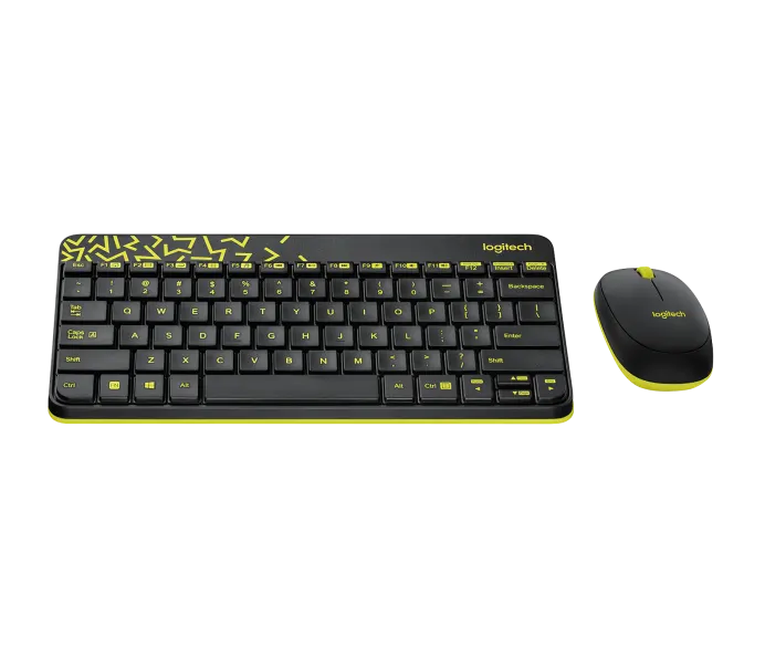 Bộ bàn phím chuột không dây Logitech MK240 Nano Wireless - Hàng chính hãng DGW phân phối