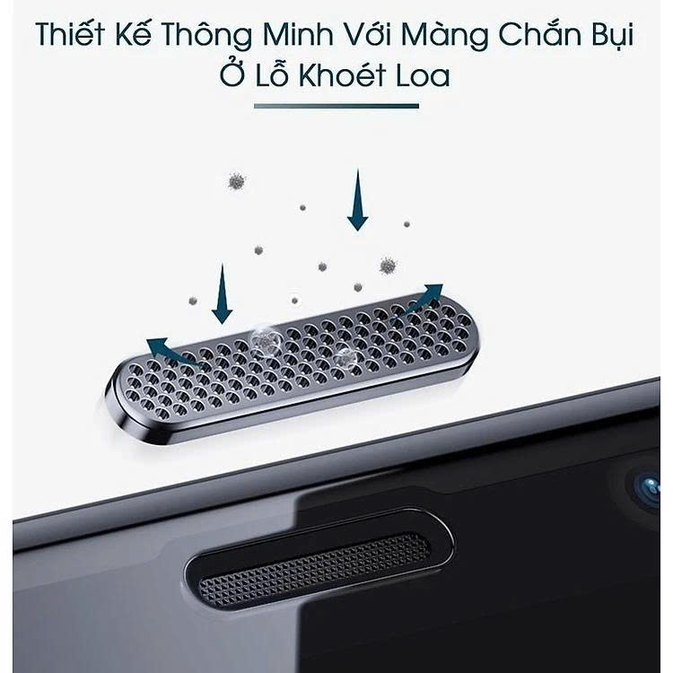 Kính Cường Lực chống nhìn trộm full màn hình KingKong Có Khung Tự Dán, Ngăn Bụi Loa Dành Cho iPhone 17 Pro Max / 16 Promax - Full Hộp, Dán Full Màn - Hàng Chính Hãng