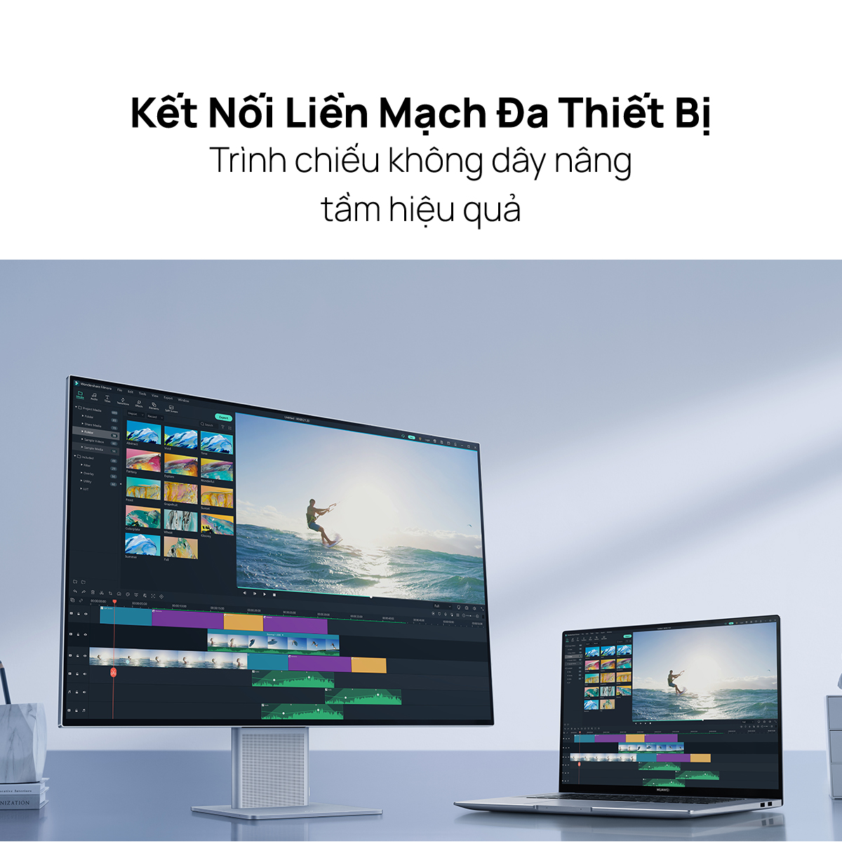 Màn Hình HUAWEI MateView | Màn Hình 4K+ Trung Thực | Kết Nối Không Dây | HUAWEI Smart Bar | Hàng Chính Hãng