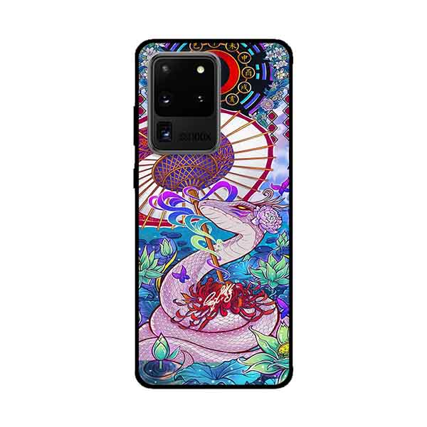 Ốp Lưng Dành Cho Samsung Galaxy S20 Ultra mẫu 12 Con Giáp Tỵ - Hàng Chính Hãng