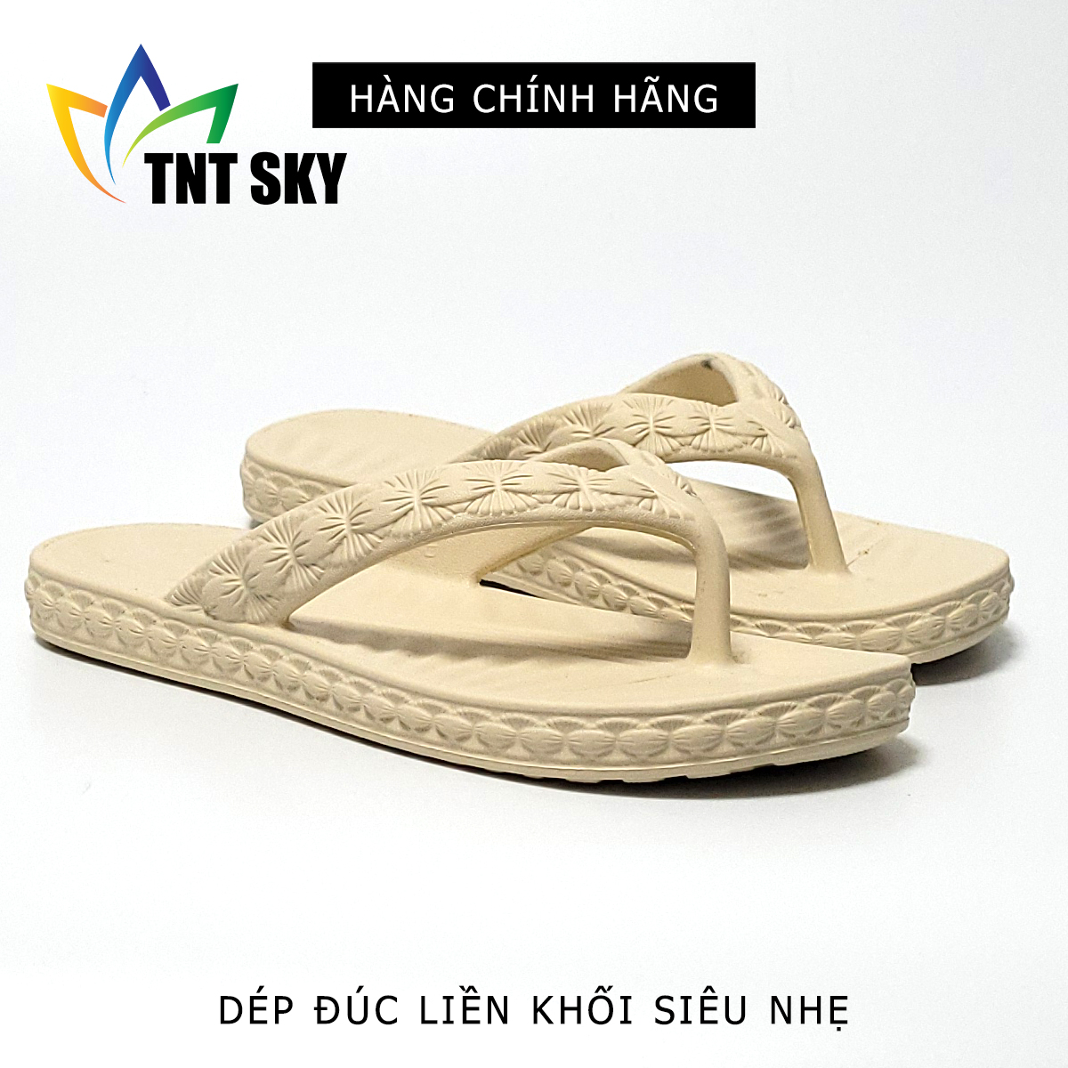 Dép Nữ Xỏ Ngón Đúc Liền Khối Siêu Nhẹ - Hàng Chính Hãng - TK418