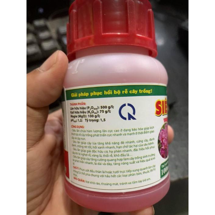 Siêu Lân đỏ đậm đặc lọ 100ml