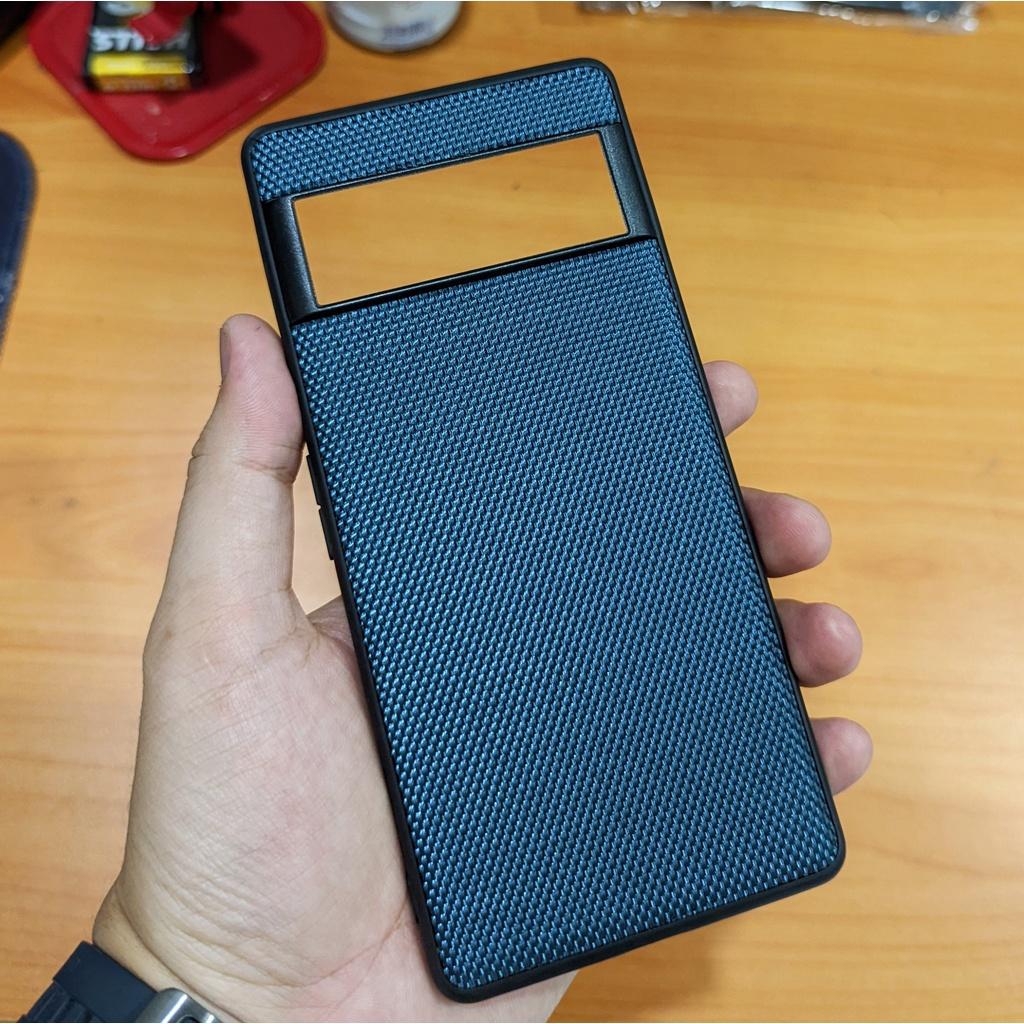 Ốp lưng google pixel 6 px 6 pro vân VẢI NYLON nhiều màu chống bám vân tay bảo vệ camera phụ kiện huỳnh tân store
