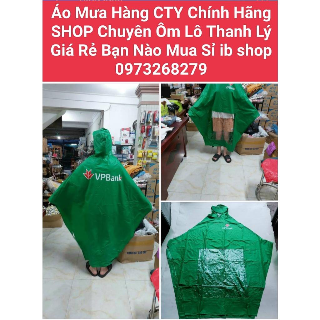 Áo Mưa Người Lớn Hàng CTY Dày Dặn Mẫu Đẹp Có In Logo Các Hãng Trước 100K/1Cái Nay Thanh Lý Giá 32000₫/1Cái
