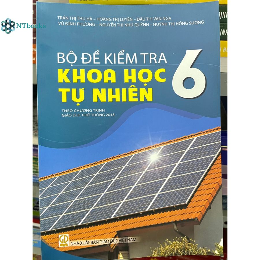 Sách Bộ Đề Kiểm Tra Khoa Học Tự Nhiên 6