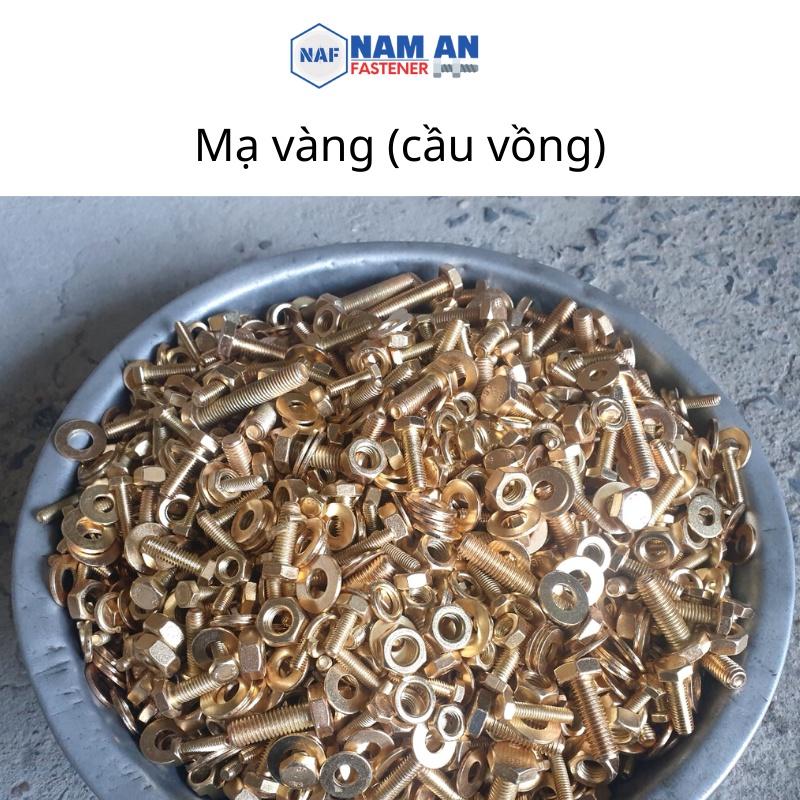 300 con Bulong M6 cấp bền 8.8, bu lông lục giác M6, bu lông 8.8, chiều dài 16, 20, 25, 30mm. Màu: Đen, Vàng, Trắng