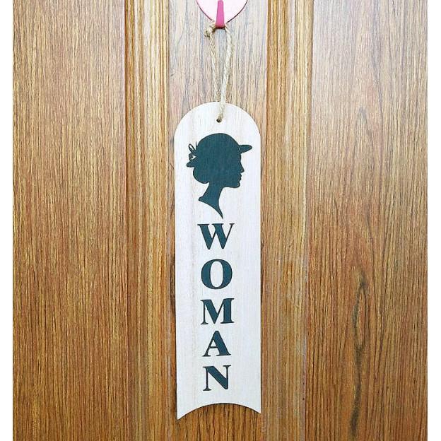 BẢNG WC NAM NỮ DÀI
