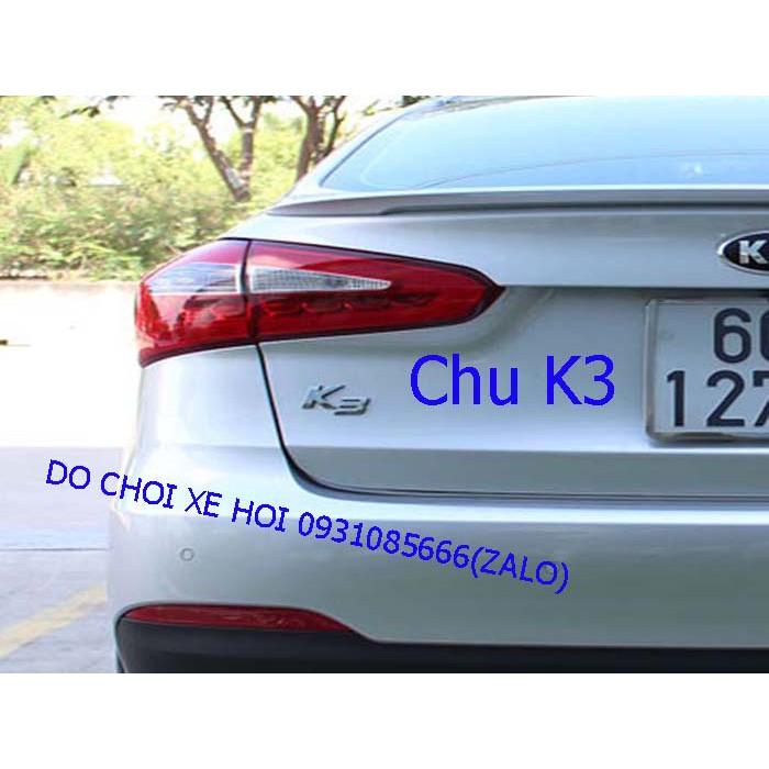 Logo chữ K3 cho xe Kia K3