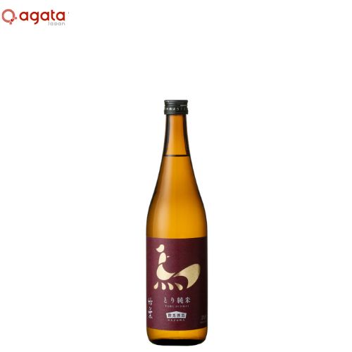 Chai Rượu Sake Nhật Bản Chikuha Tori Junmai 720ml (16%)