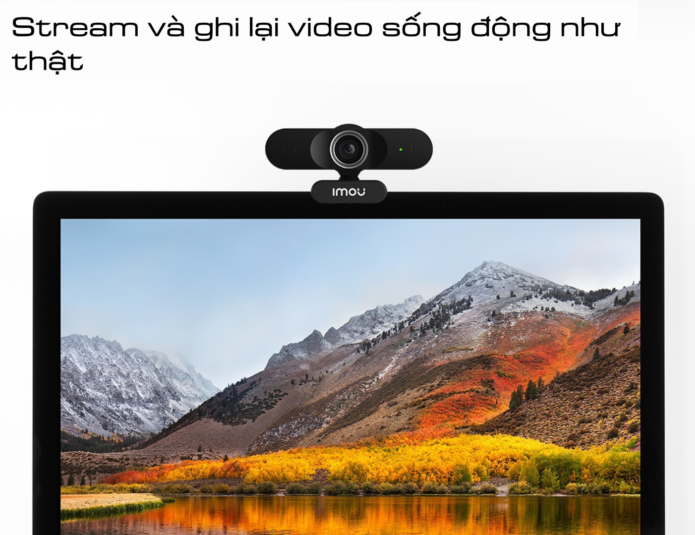 Webcam máy tính laptop Full HD 1080P DAHUA HTI - UC320 có mic học online livestream - Hàng chính hãng