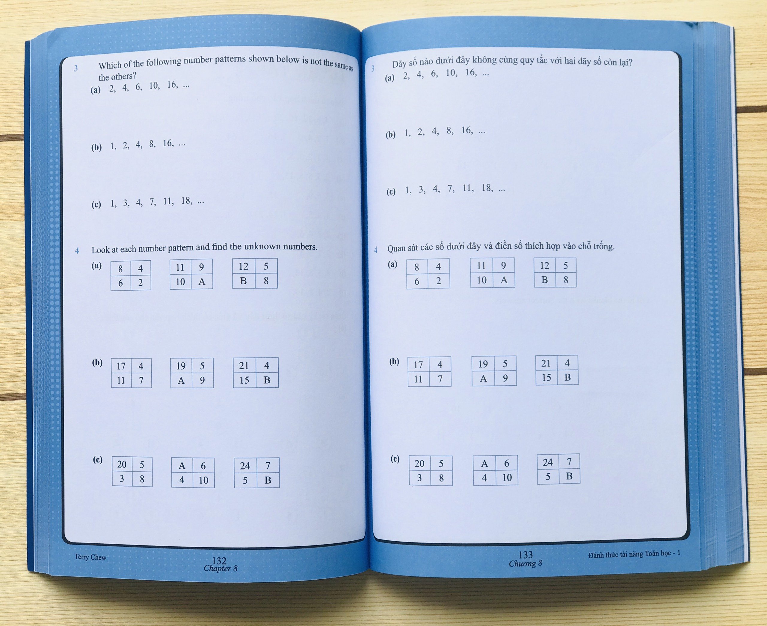 Combo 2 Cuốn Sách Đánh Thức Tài Năng Toán Học 1 và 2 - Là Sách Song Ngữ ( Việt – Anh) Giúp Trẻ Vừa Học Toán Vừa Ôn Luyện Tiếng Anh, Dành Cho Học Sinh Lớp 1 Đến Lớp 3 - Á Châu Book, Bìa Mềm, In Màu