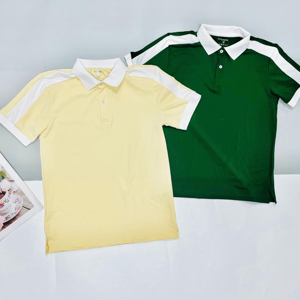 ÁO THUN POLO TAY NGẮN THỜI TRANG HÀN QUỐC SIÊU HOT , CỔ BẺ CỰC XỊN THỜI TRANG NAM 1986