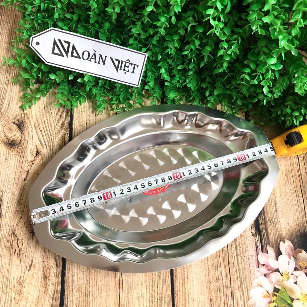 Dĩa hột xoài Inox Cao Cấp - Dùng chiên, hấp, xào - Dụng cụ nấu ăn, nhà bếp