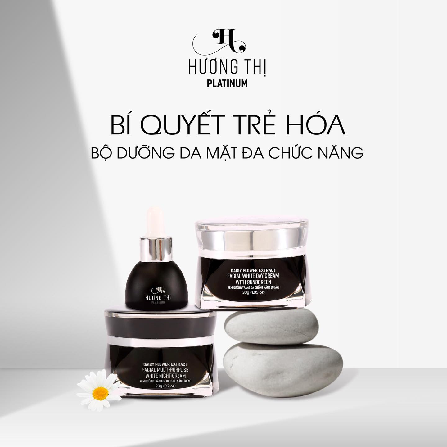 Bộ Dưỡng Da Mặt Đa Chức Năng Làm Trắng Da Hương Thị