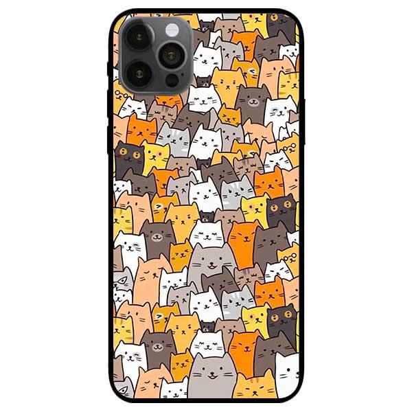 Ốp lưng dành cho Iphone 11 / 11 Pro / 11 Pro Max - Họa Tiết Nhiều Mèo