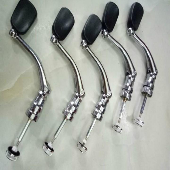 Tay quay máy câu kim loại