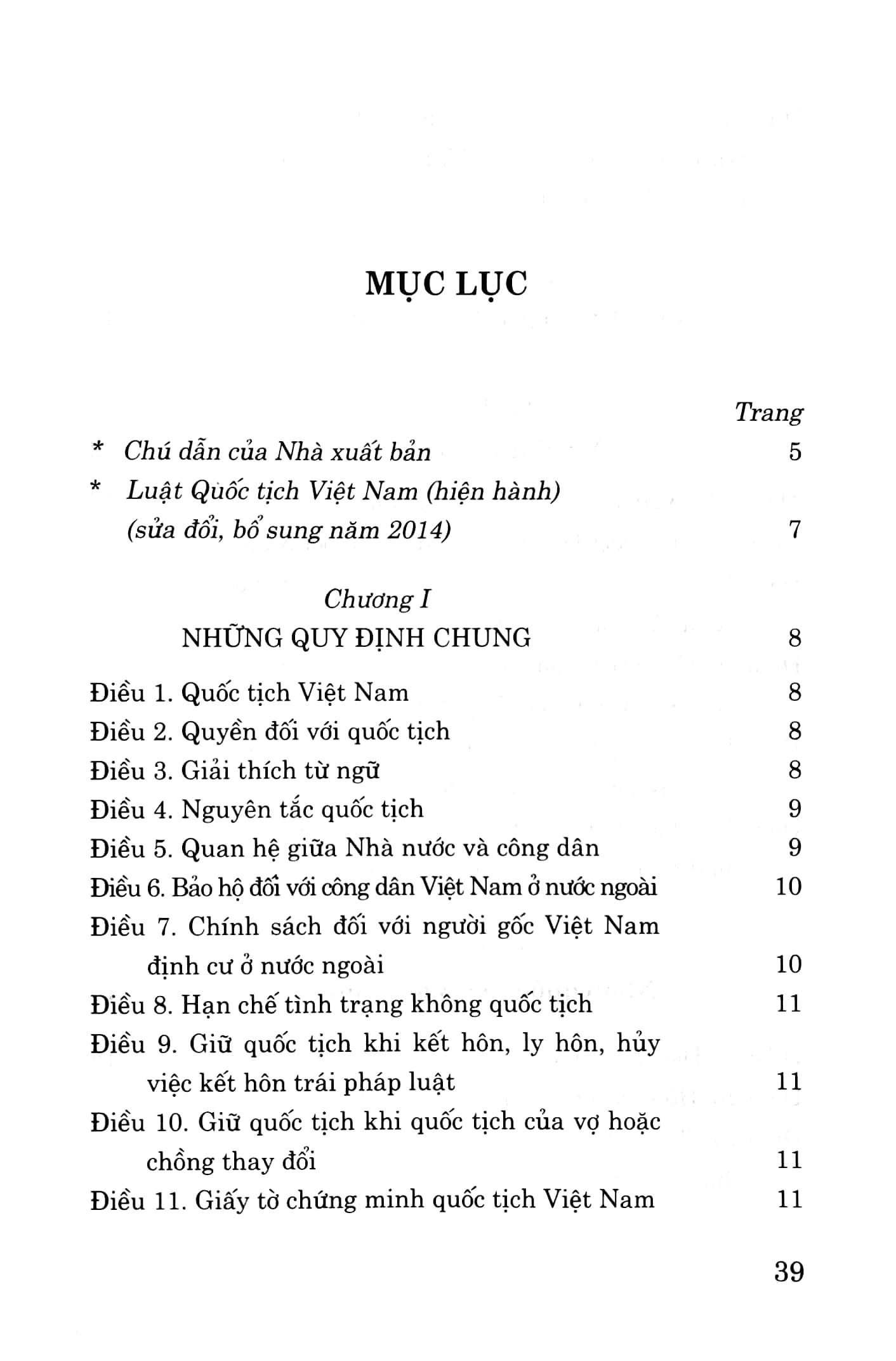 Luật Quốc Tịch Việt Nam