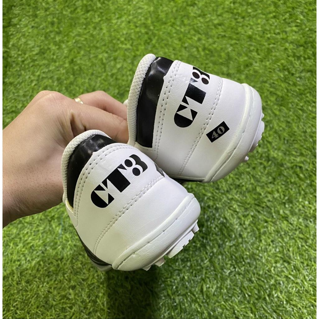 Giày bóng đá siêu phủi CT3 trắng VN cao cấp