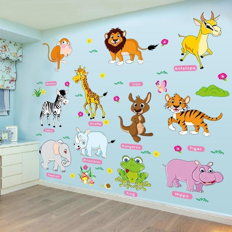 Decal dán tường trang trí phòng cho bé yêu