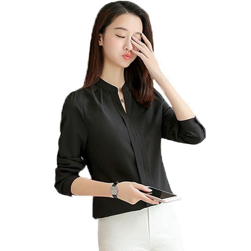 ÁO VON CHIFFON CÔNG SỞ LỊCH SỰ